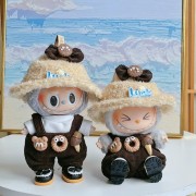 Yellow Bear Pants + T-shirt + Hat (without shoes doll)