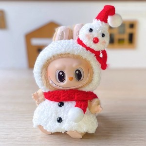 Hand-Crocheted Christmas Snowman (without doll)