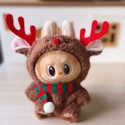 Sitting Elk + Scarf (no doll, not handmade)