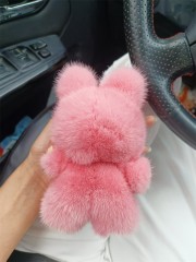 Pink Real Mink Spinning Labooboo Doll