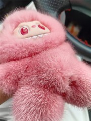 Pink Real Mink Spinning Labooboo Doll